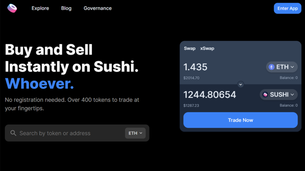 仮想通貨SUSHI(SushiSwap)とは？